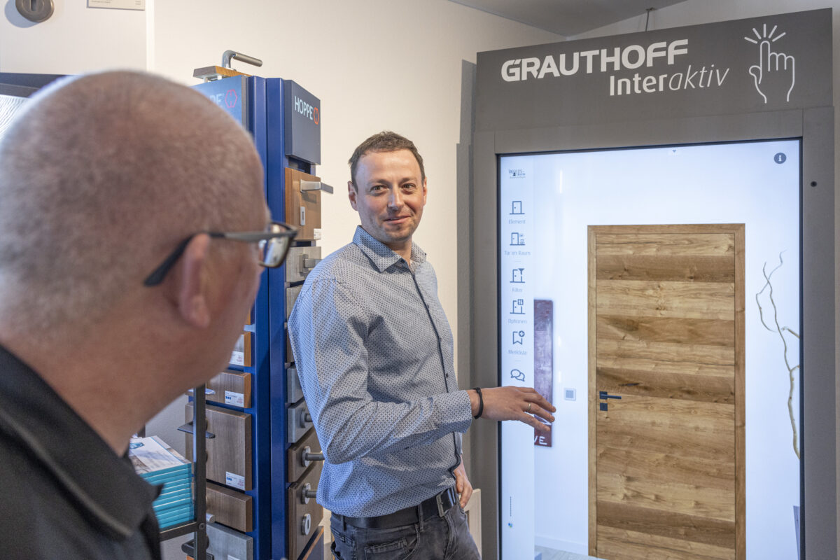 Wohntraum Weiden: Mit ein paar Touchscreens zur Traumtüre