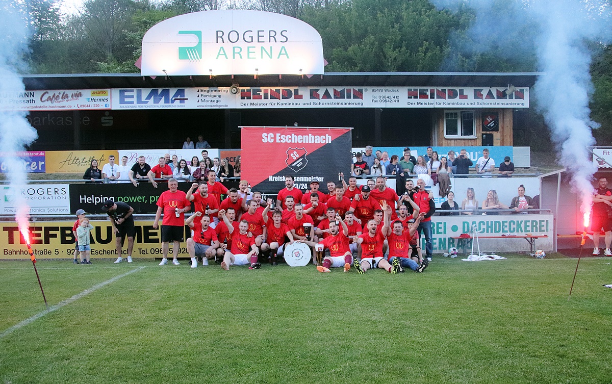 SC Eschenbach macht innerhalb 28 Minuten die Meisterschaft in der Kreisklasse West perfekt