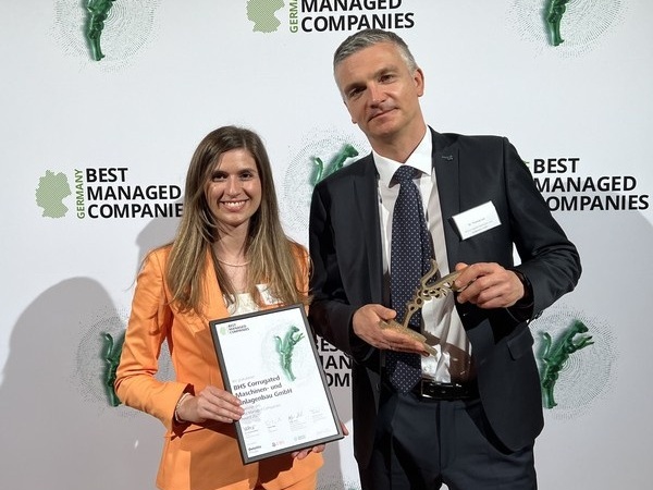 Aller guten Dinge sind drei – BHS Corrugated ist erneut Preisträger des Best Managed Companies Award