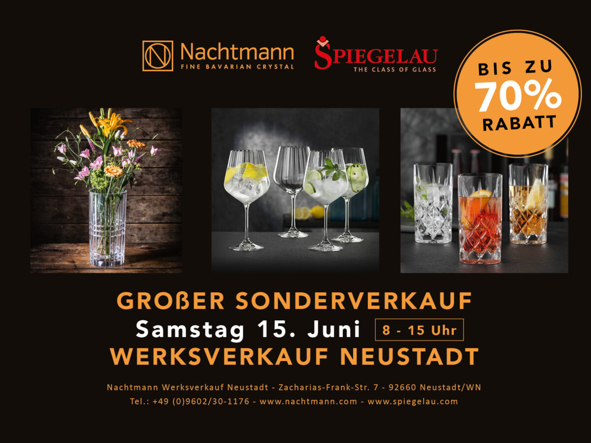 Kristallglanz in Neustadt: Exklusiver Sonderverkaufstag bei Nachtmann