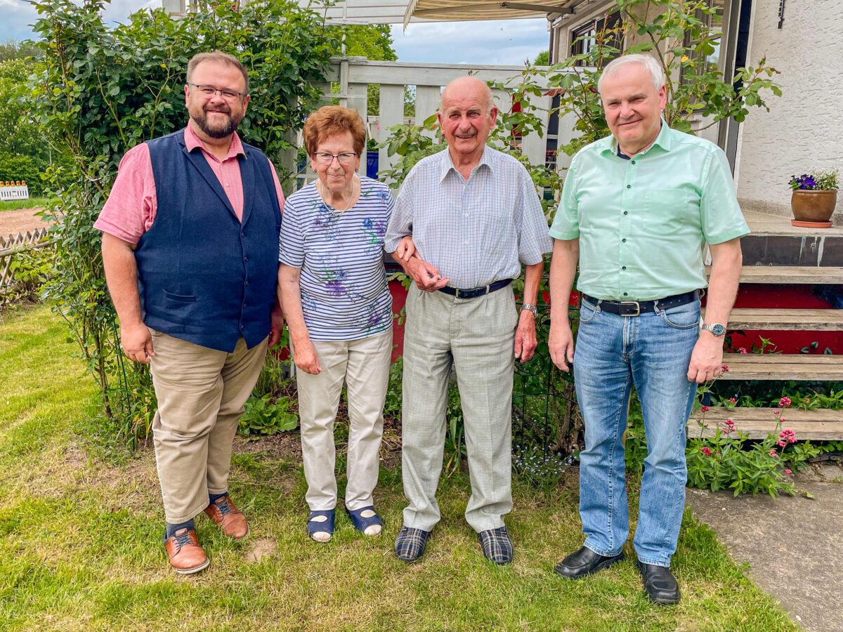 65 Jahre verheiratet: Maria und Josef Wagner feiern Eiserne Hochzeit