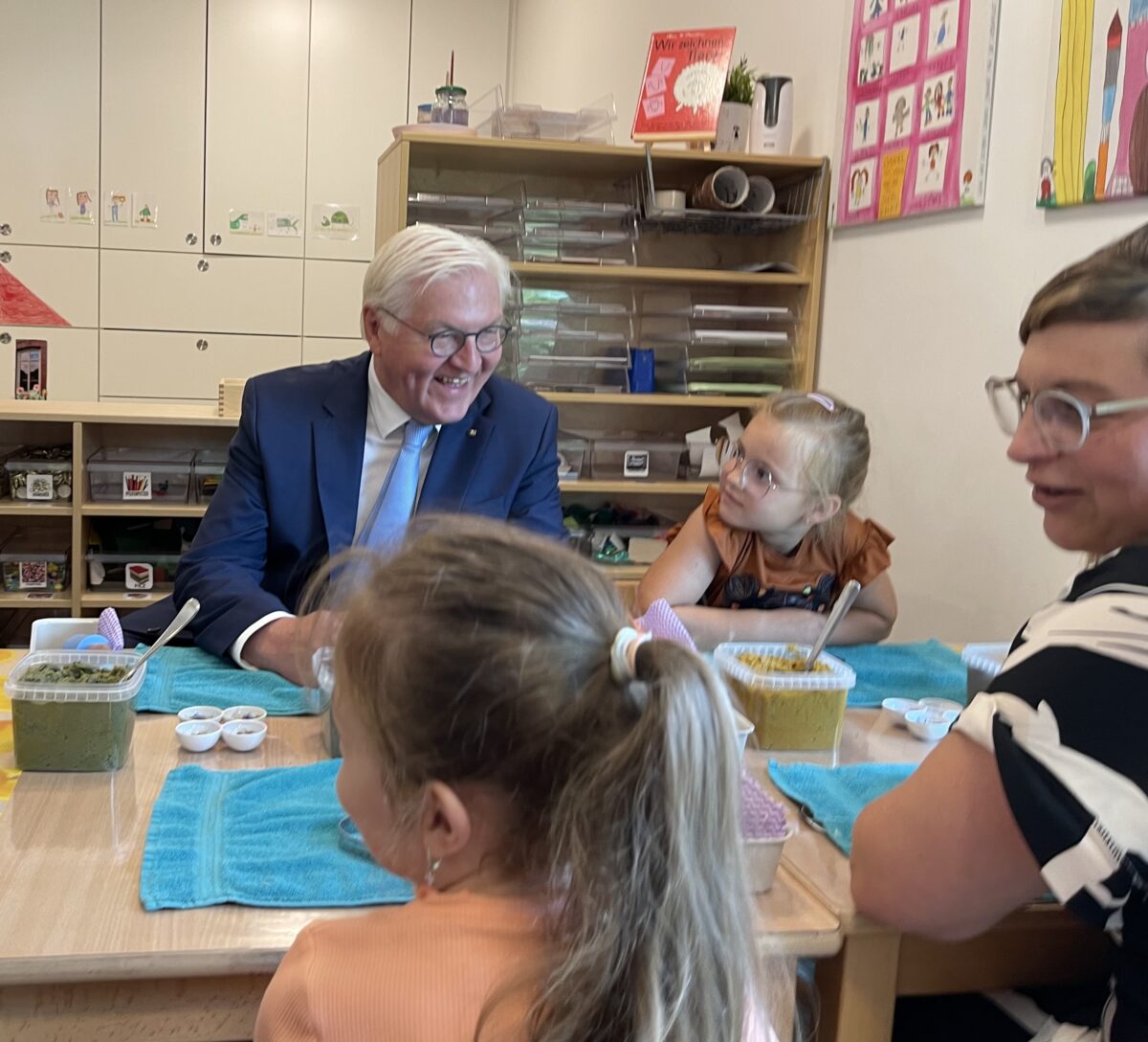 Bundespräsident Frank-Walter Steinmeier Ortszeit Weiden Seltmann