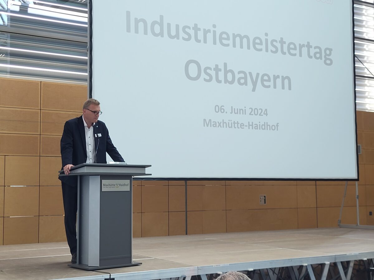 Industriemeistertag Ostbayern in Maxhütte-Haidhof