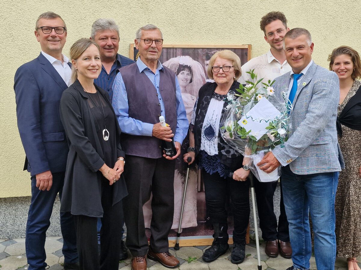 Pirker Paar Maria und Josef Kammerer feiern 60. Hochzeitstag