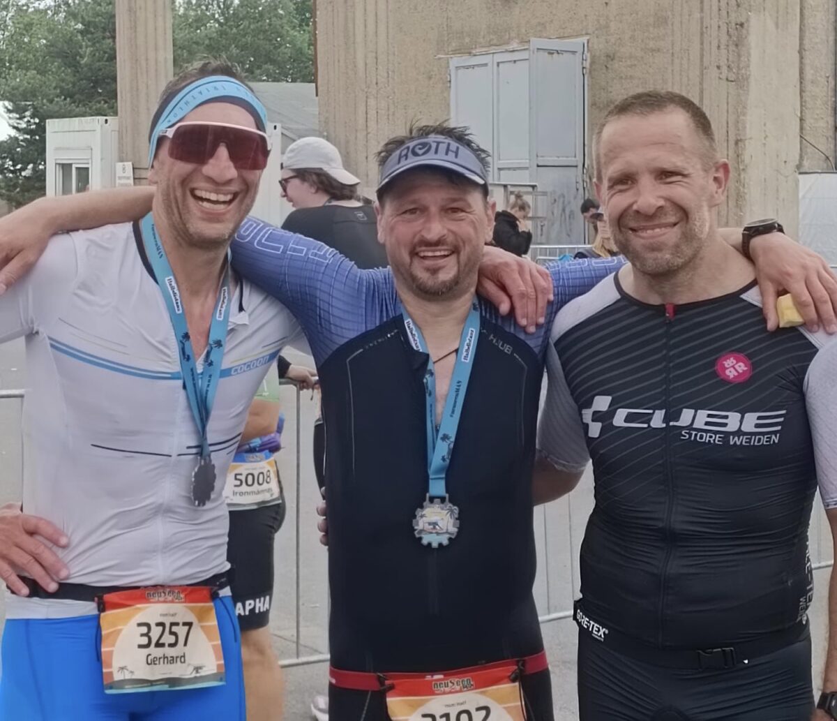 Laface-Athleten beeindrucken beim NeuseenMAN-Triathlon