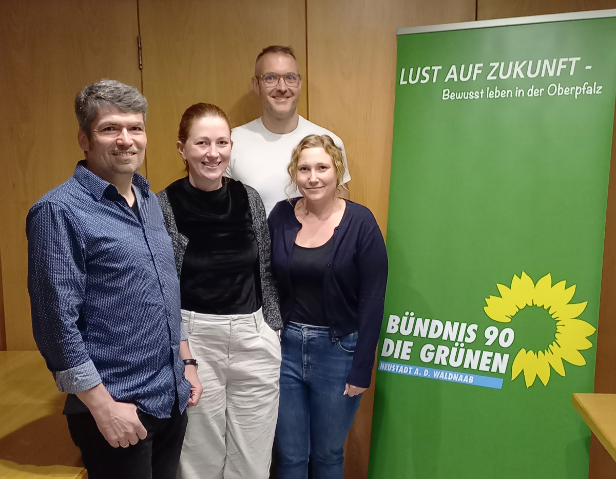 Sonja Widiker und Sascha Rusche an der Spitze des Grünen-Ortsverbandes Vohenstrauß