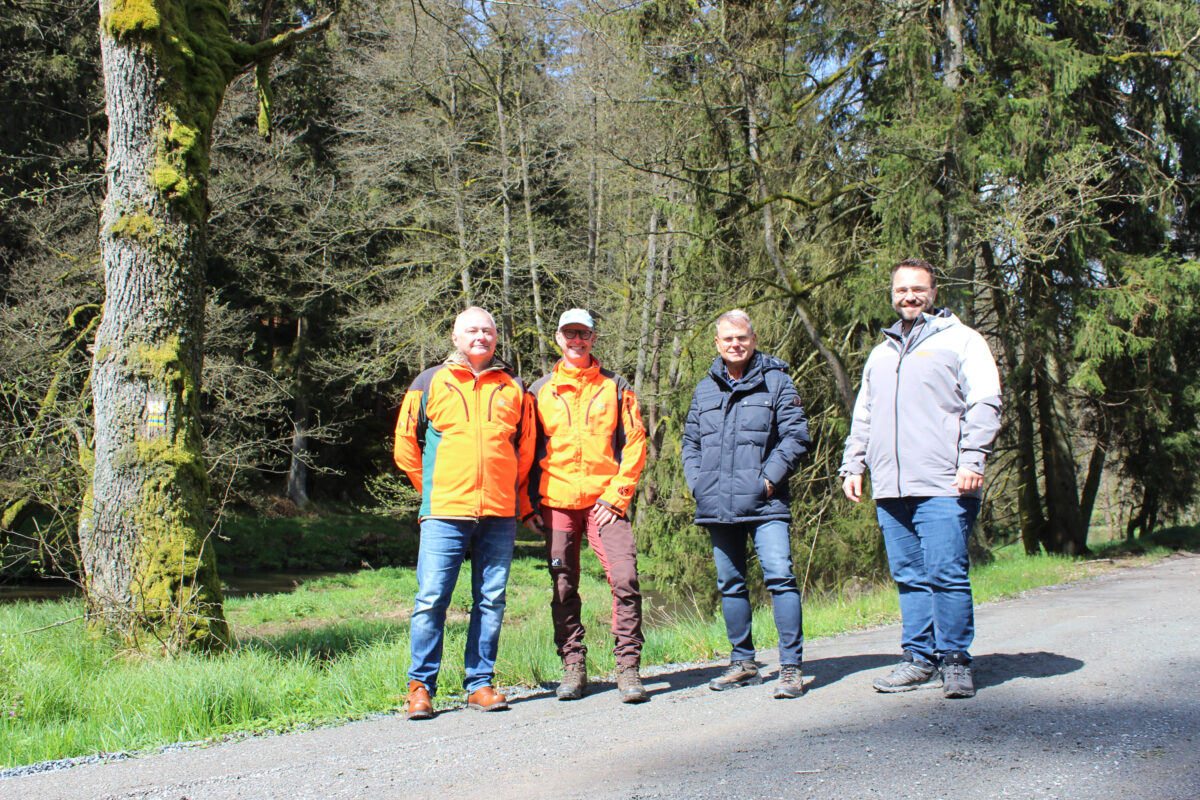 Wegesanierung im Waldnaabtal abgeschlossen