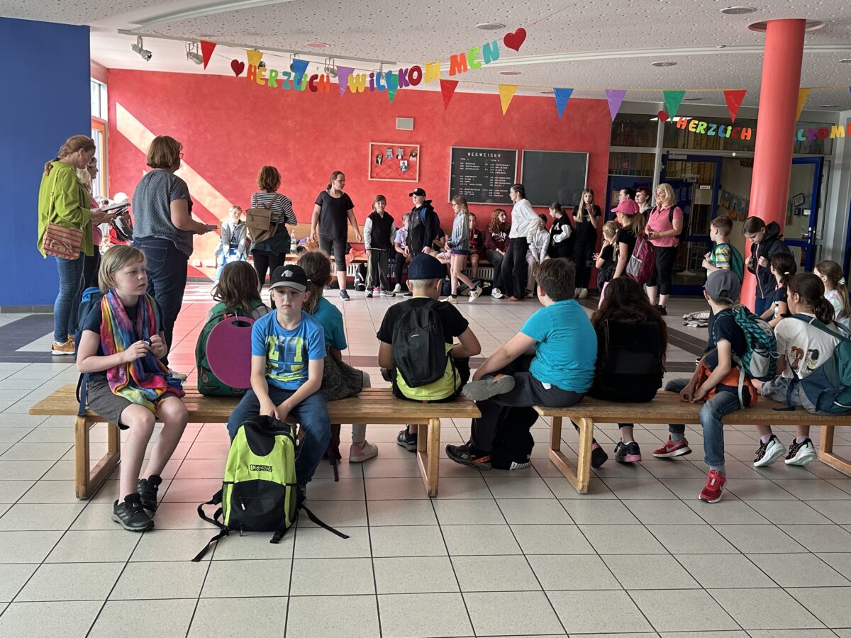 Schnitzeljagd verbindet deutsche und tschechische Schüler