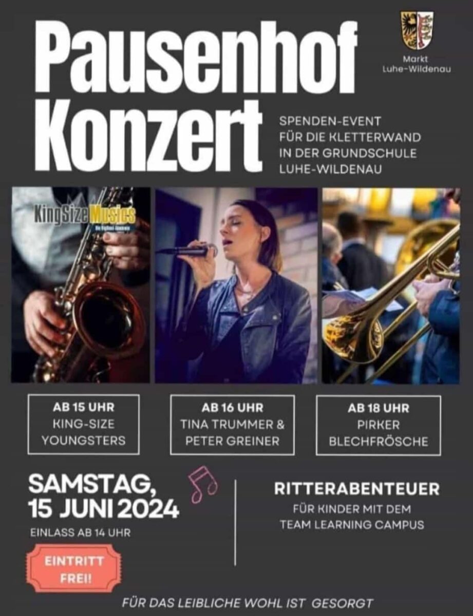 Spenden-Event: Pausenhofkonzert mit tollen Sängern