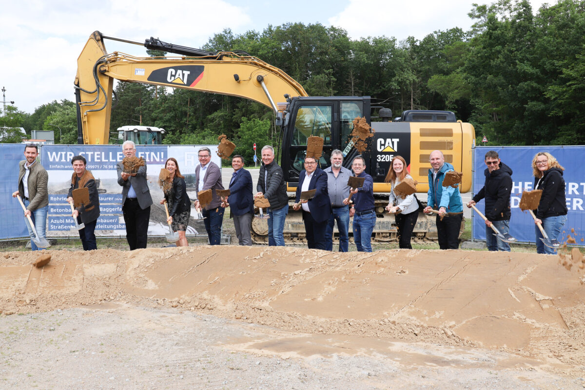 Startschuss für die Sanierung der Industriestraße in Wackersdorf