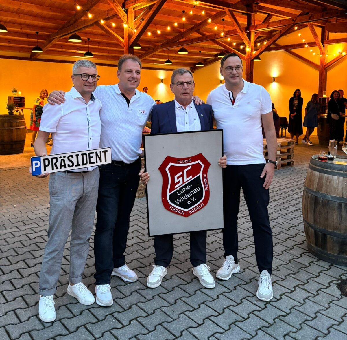 Vorstand des SC Luhe-Wildenau wird 70