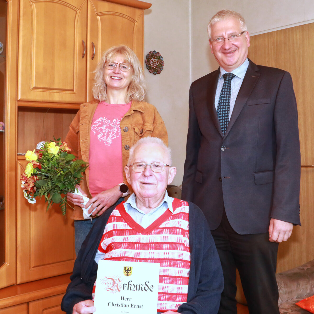 90 Jahre Christian Ernst: Ein Leben auf Schienen