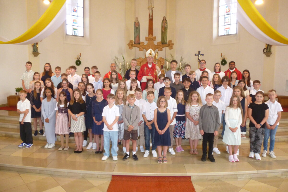 Liebe empfangen - Liebe geben: Firmung in Weiherhammer