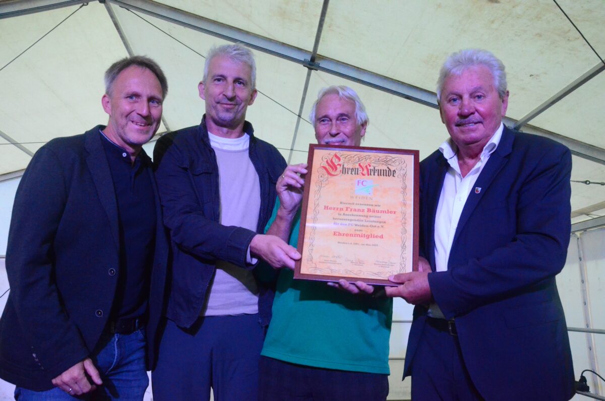 FC Weiden-Ost wird 50 Jahre