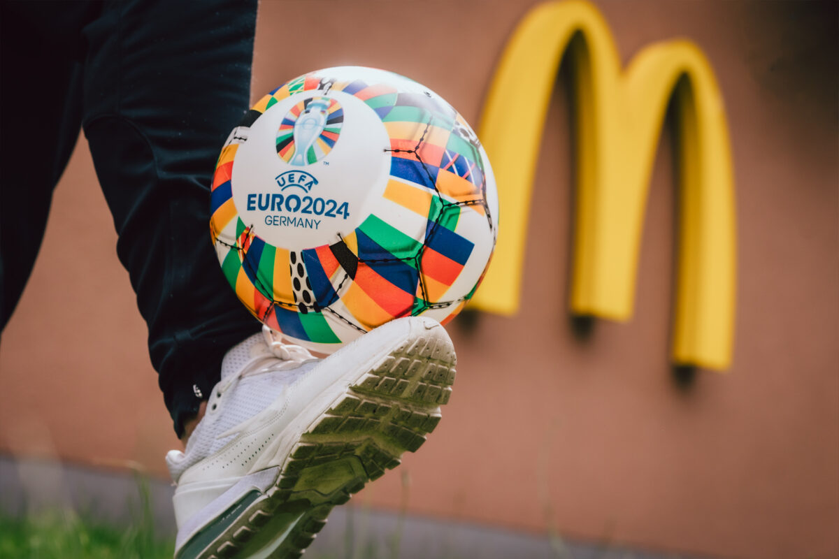 Enormer Fast-Food-Hunger zur Fußball-EM