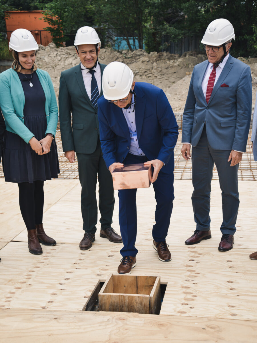 Grundstein für neues Gebäude des Verbandes für Ländliche Entwicklung Oberpfalz gelegt