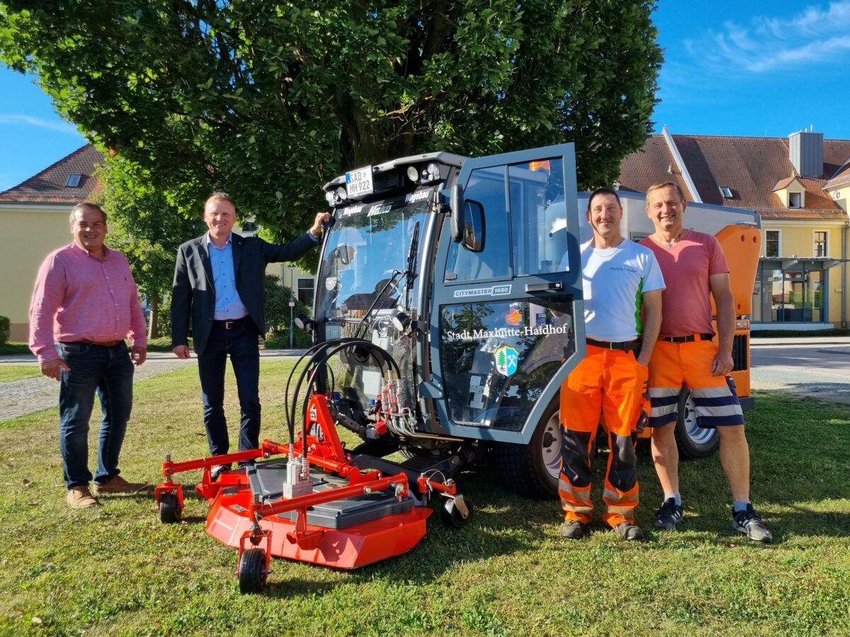 Maxhütte-Haidhof rüstet Bauhof technisch auf