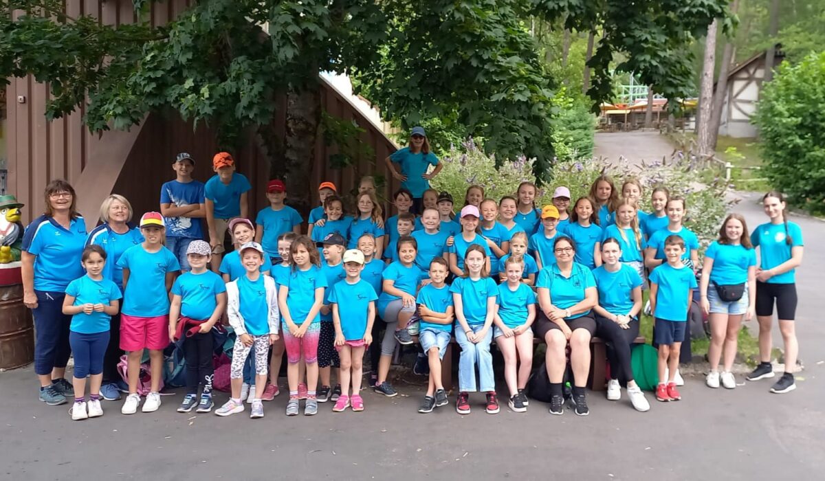 Turnkinder erleben Abenteuer in Geiselwind