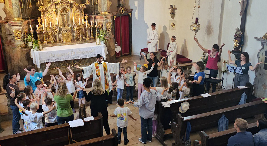 Abschlussandacht für 26 Vorschulkinder: Ergreifender Abschied und neue Wege