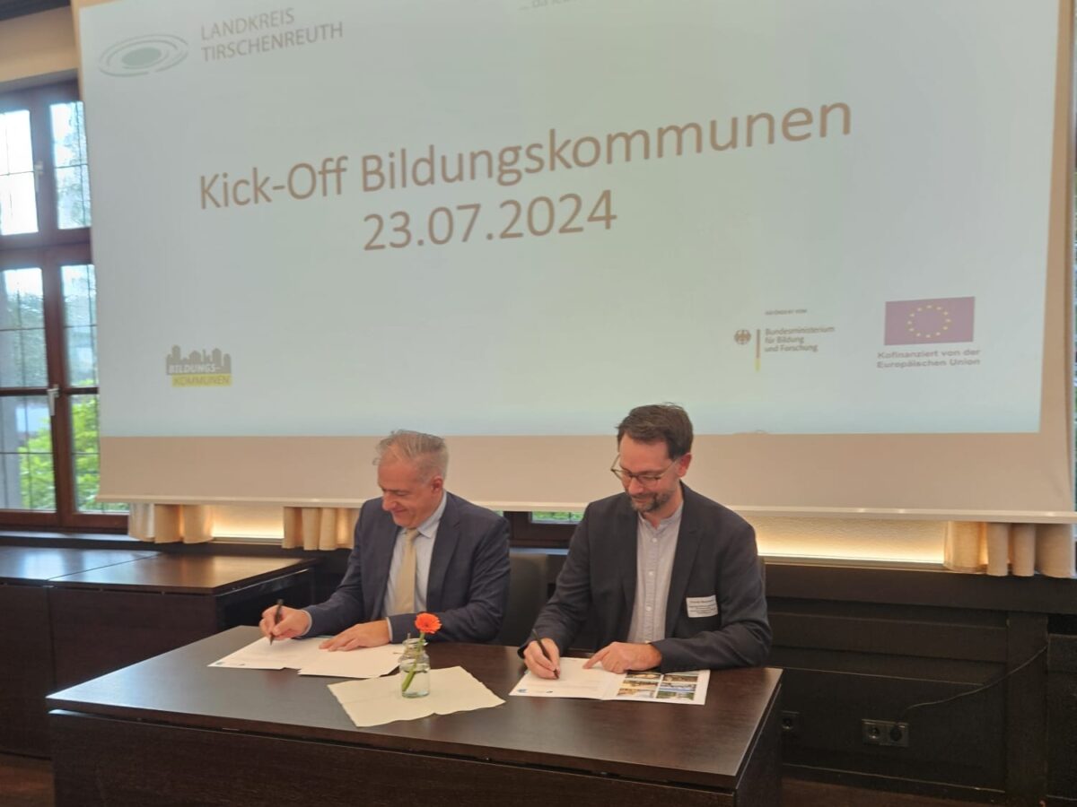 Landkreis Tirschenreuth wird zur Bildungskommune