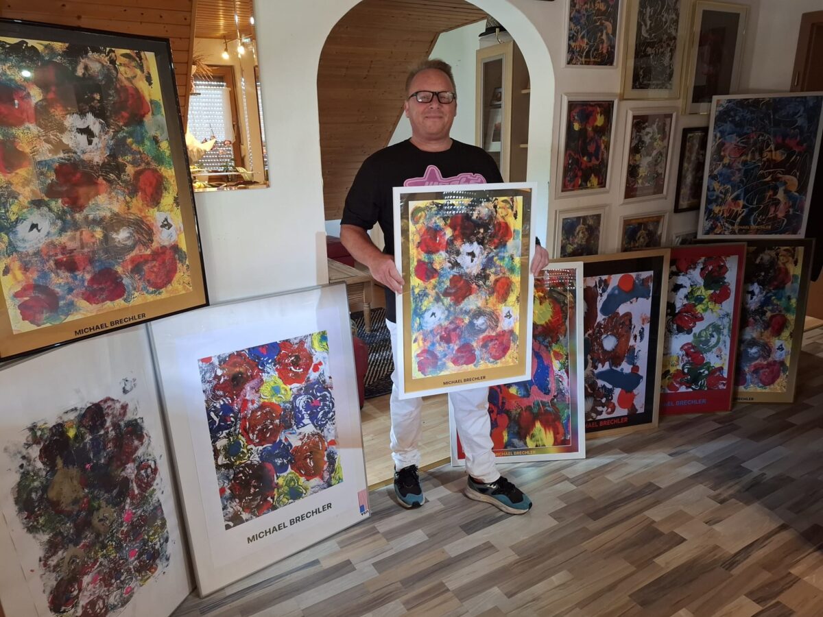 Vom Krankenstand aus zum Künstler? Ein Riedener lässt aufhorchen