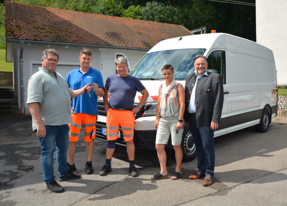 Teublitz investiert 60.000 Euro in neues Wasserwart-Fahrzeug