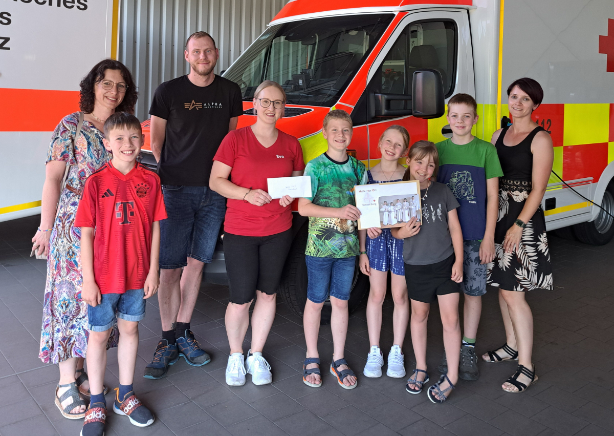 Wieder 1000 Euro für die Flossenbürger Helfer vor Ort