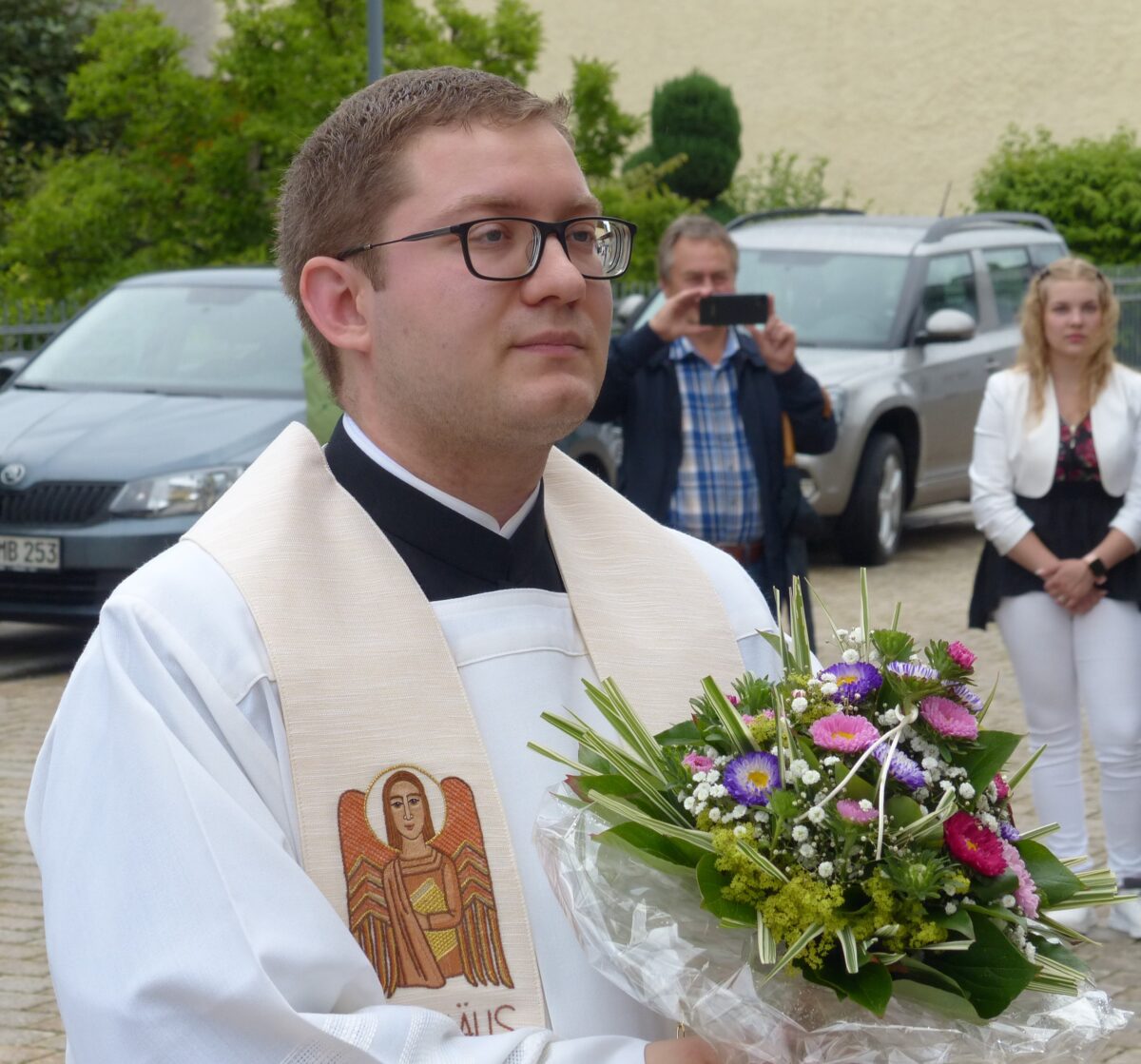 Neupriester Matthias Merkl herzlich empfangen