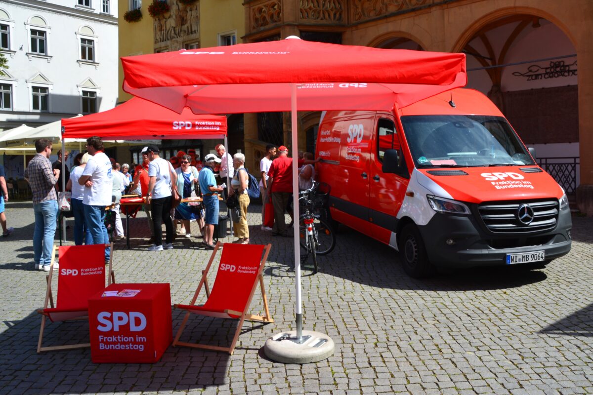 Dialogtour der SPD-Bundestagsfraktion in Amberg