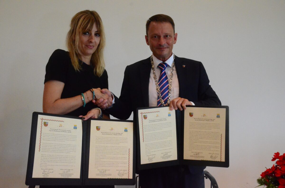 Weiden und Issy-les-Moulineaux feiern 70-jährige Städtepartnerschaft