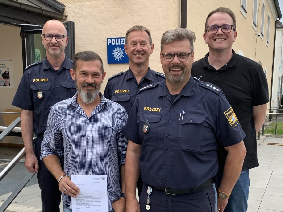 Vorbildliches Verhalten: genaue Beschreibung und Drohne führten zu Festnahmen