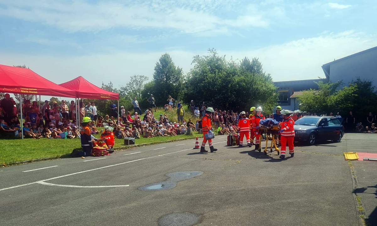 Schulaktionstag der Freiwilligen Feuerwehr Mantel
