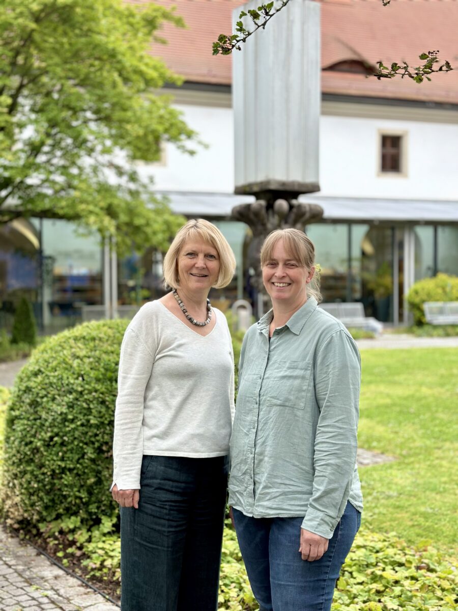 Doppelspitze in der Regionalbibliothek