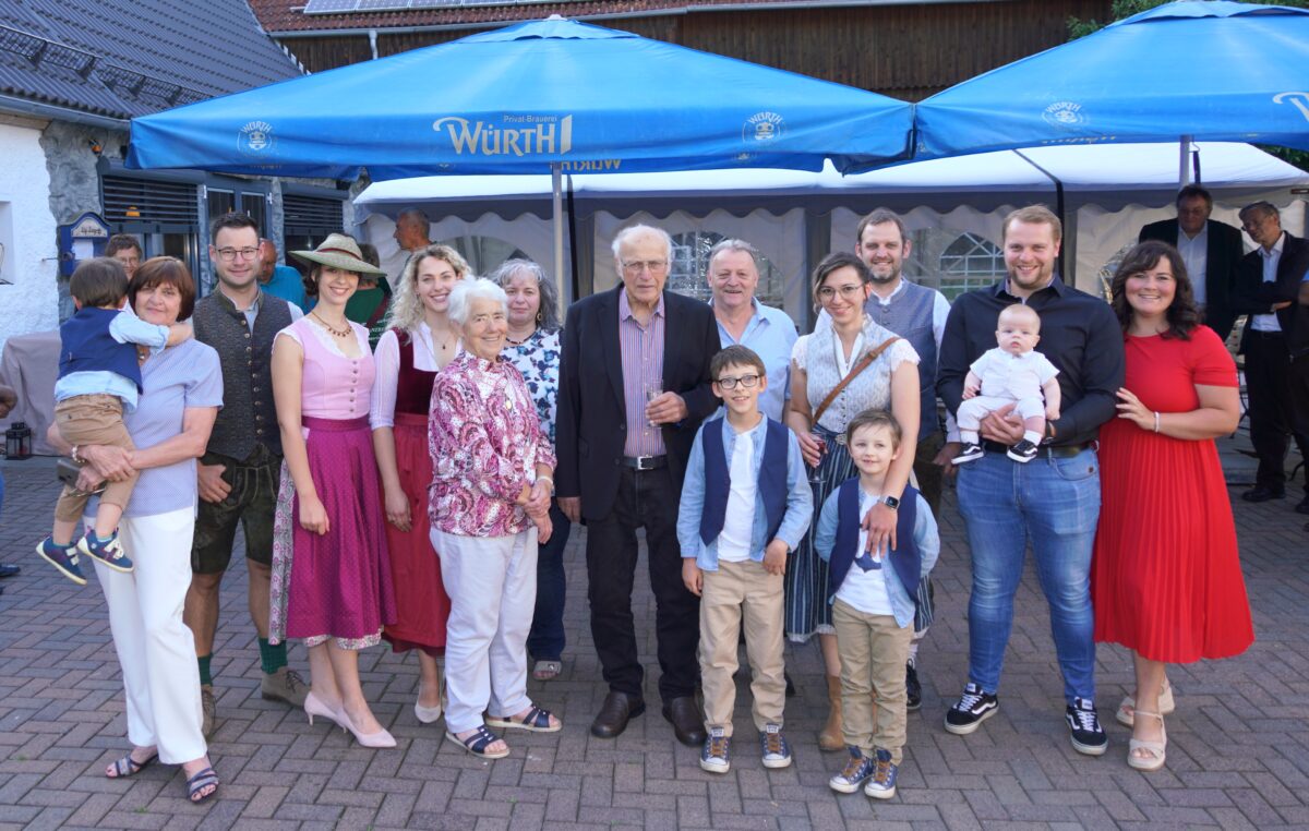 Josef Müller feiert 90. Geburtstag