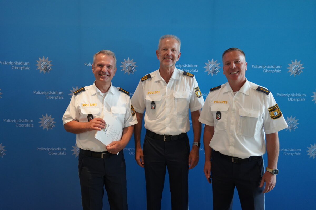 Amtswechsel bei der Polizei Regensburg Süd