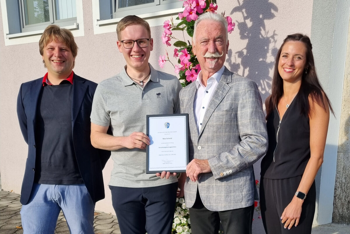 Max Schmid: Erfolgsabschluss in Maxhütte-Haidhof