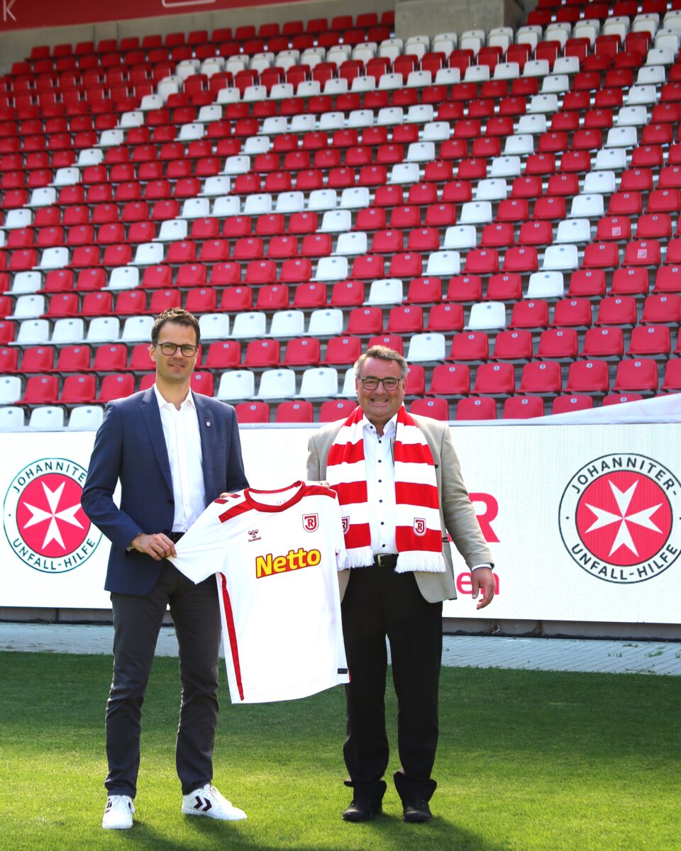 SSV Jahn Regensburg und Johanniter schließen Partnerschaft