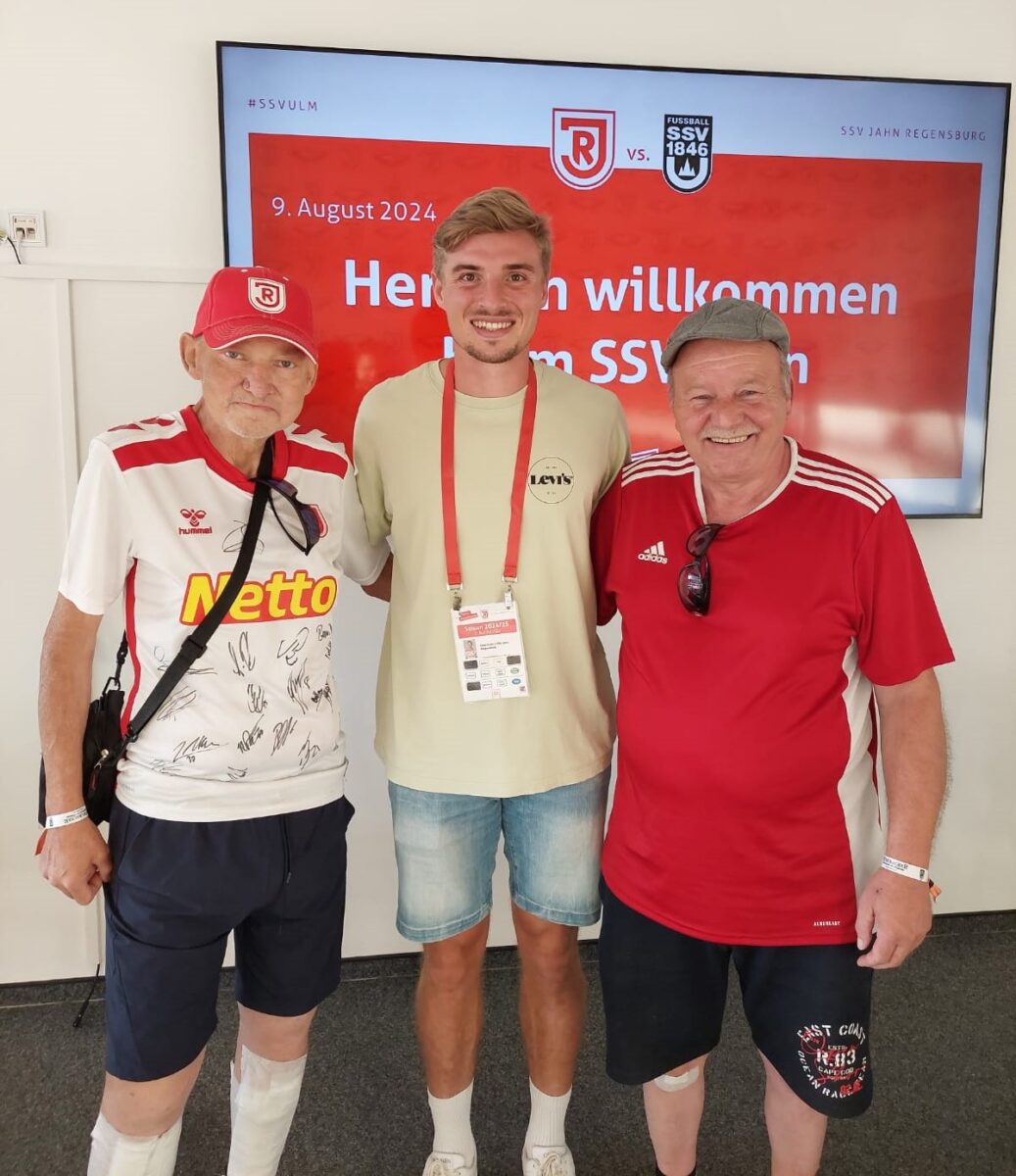 Letzter Wunsch: Hospizgast im Jahnstadion