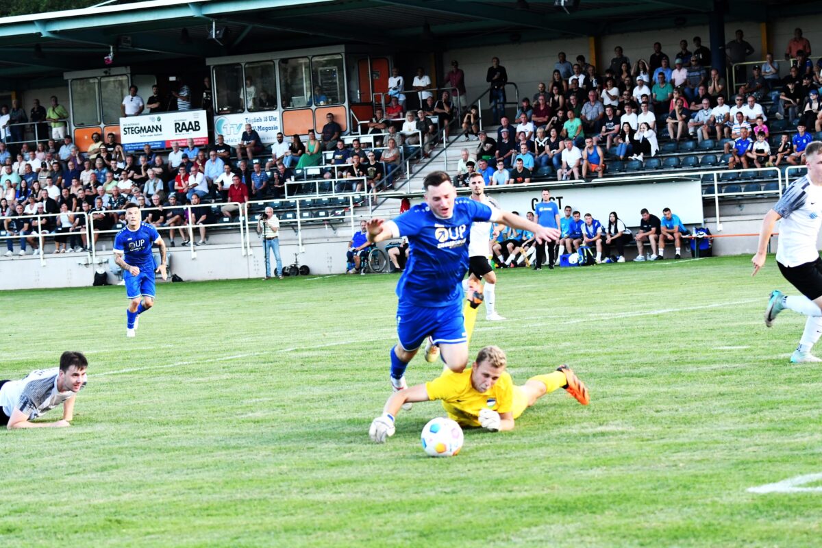 Die Qualität der SpVgg SV Weiden zahlt sich aus