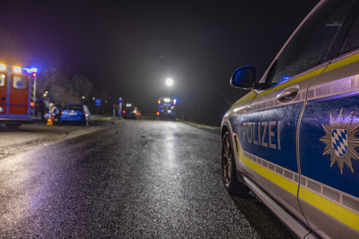 Zusammenstoß auf der B299