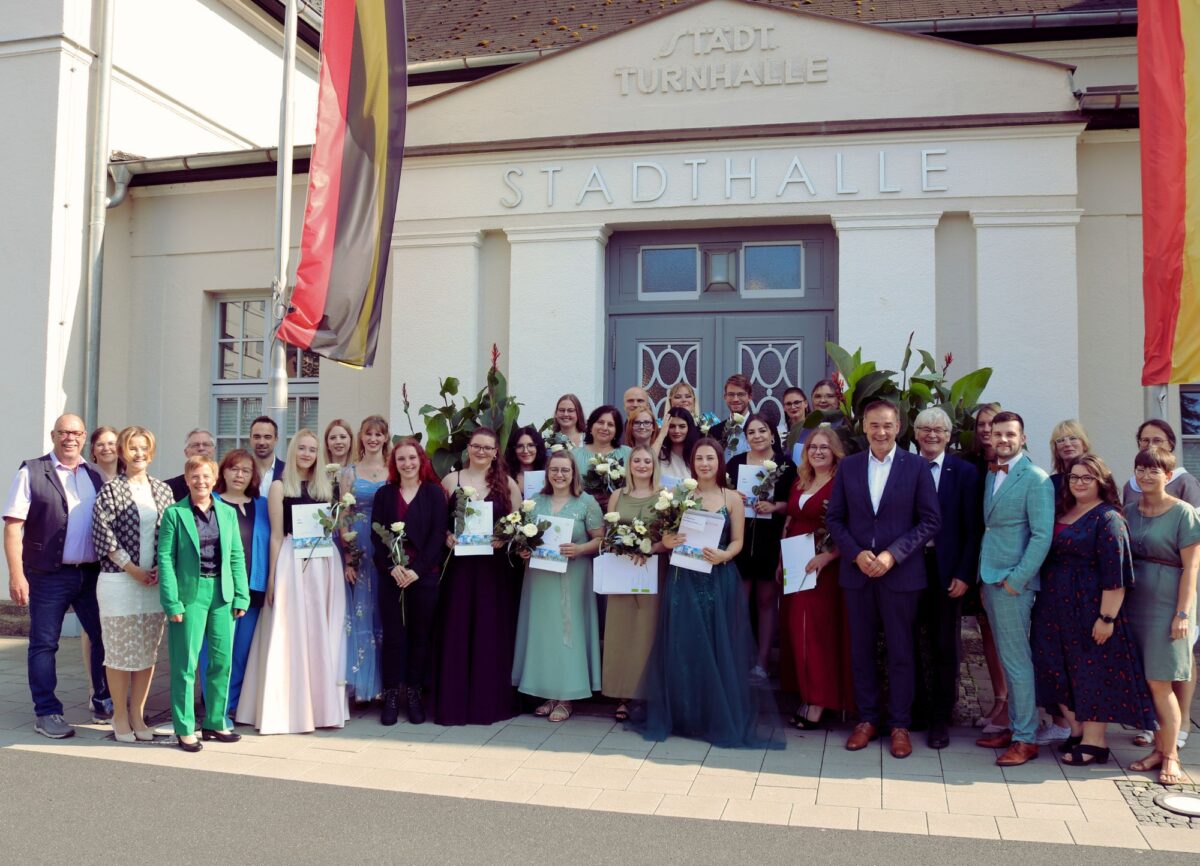 Erfolg der Pflegeausbildung am Klinikum Fichtelgebirge