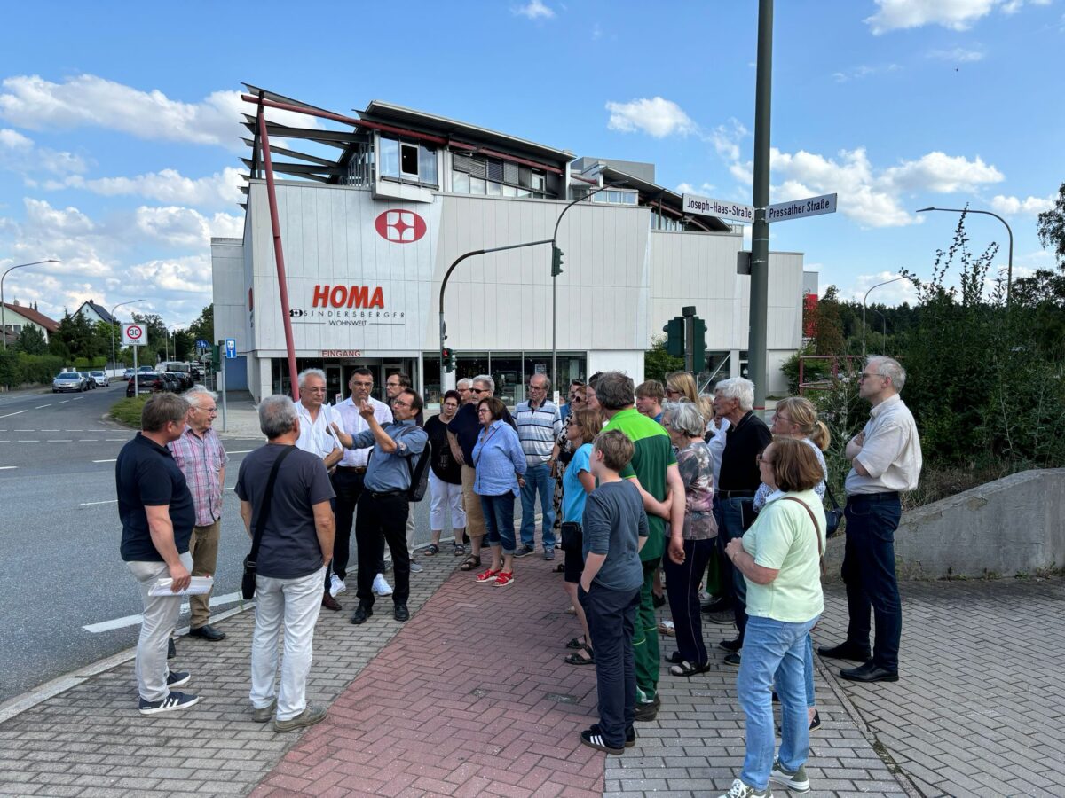 REWE Neueröffnung in Weiden: Verkehrsplanung diskutiert