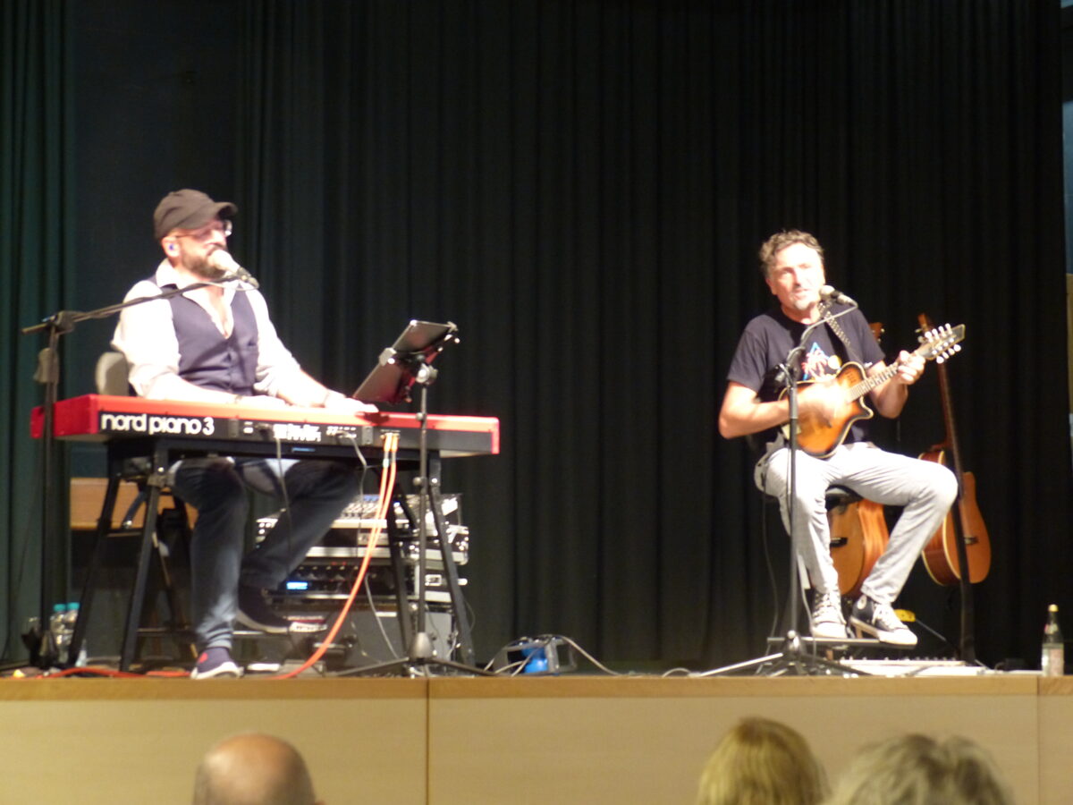 Der Regen konnte die Serenadenbesucher nicht aufhalten