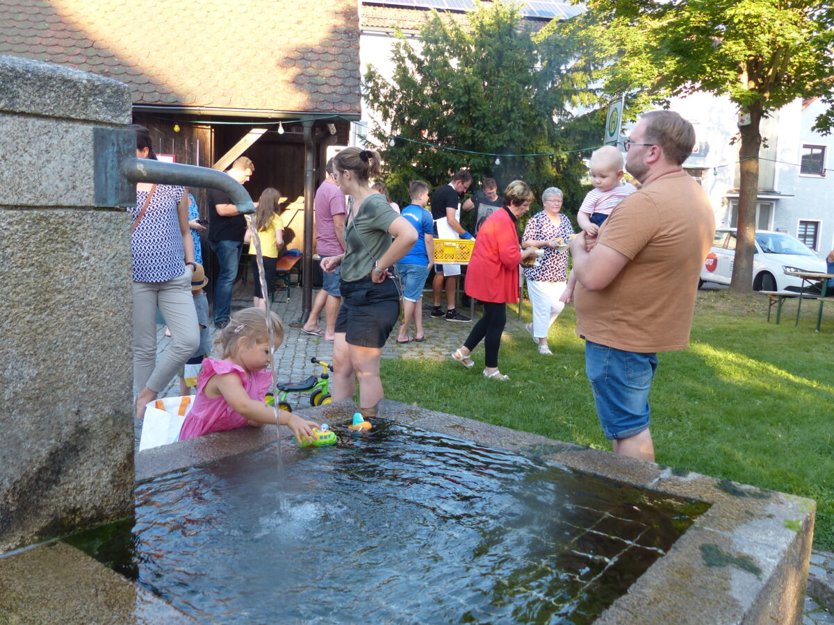 Das Brunnenfest - immer wieder ein Besuchermagnet