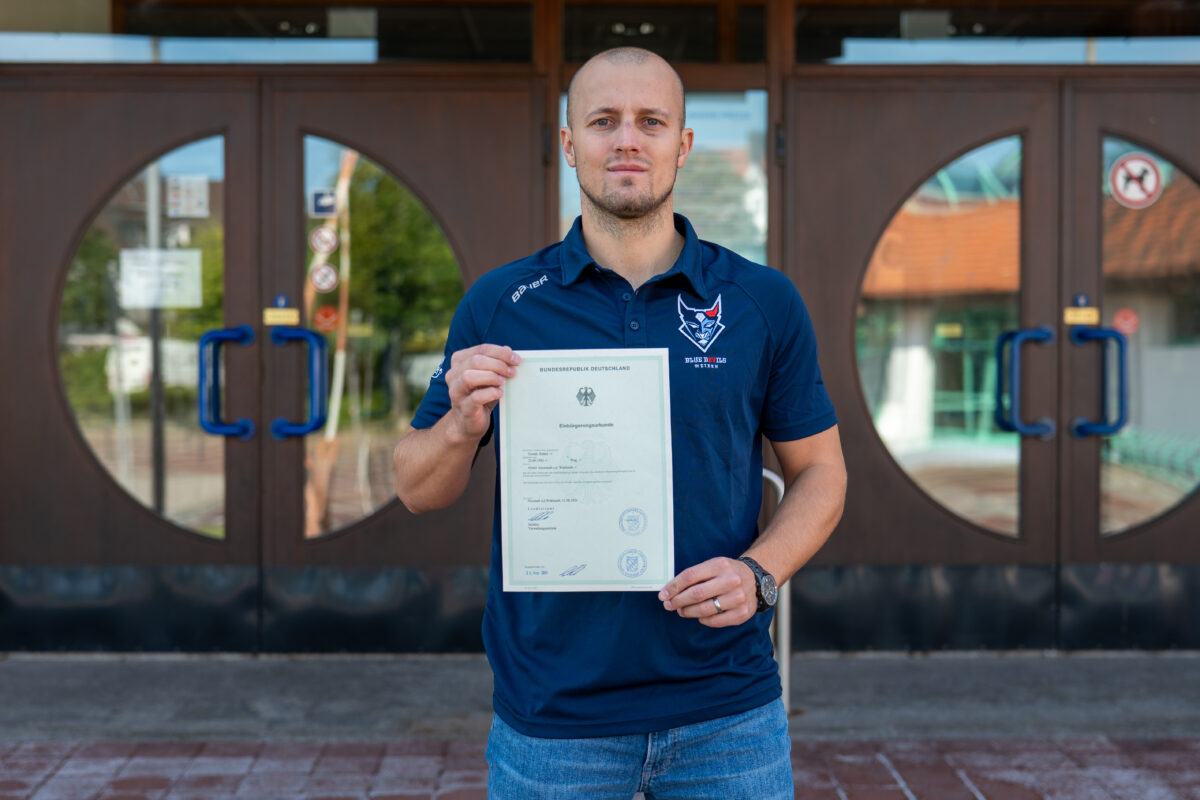Tomáš Rubeš stärkt Blue Devils als Deutscher
