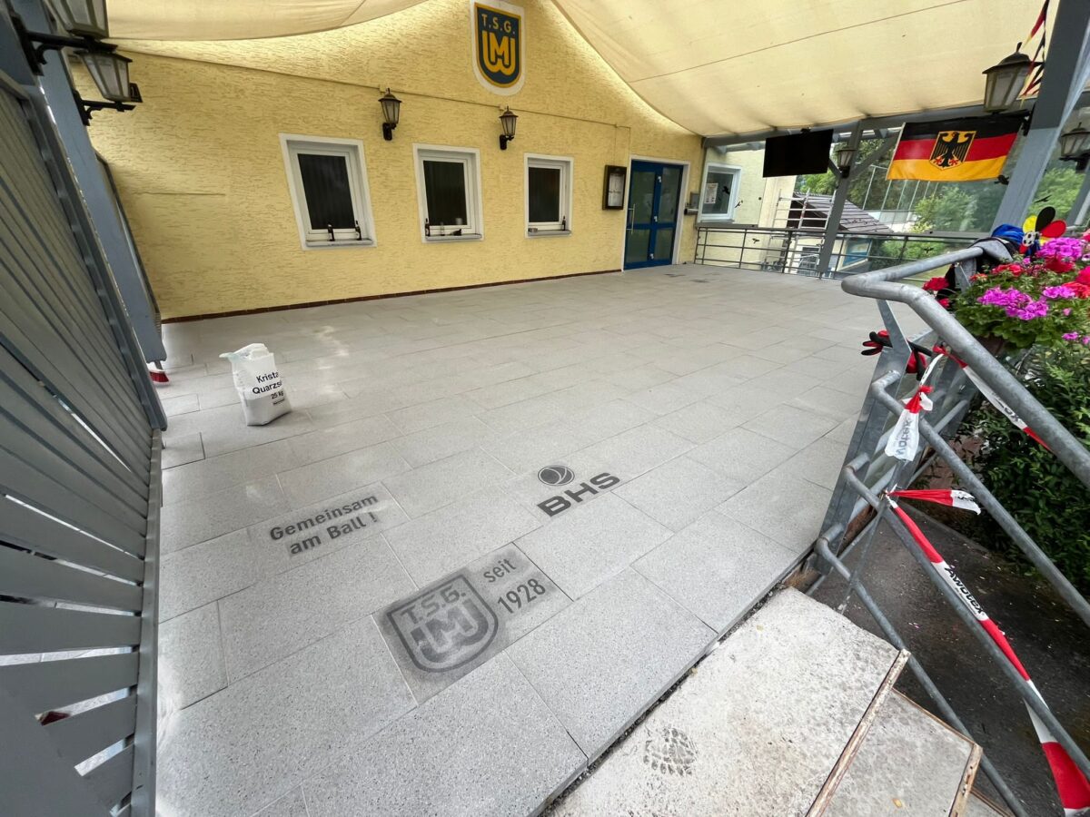 Renovierungsmaßnahmen bei der TSG  Weiherhammer näheren sich dem Ende