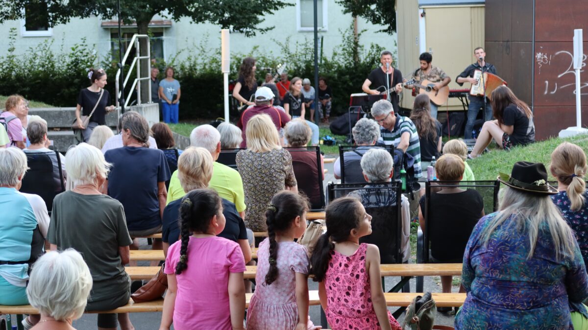 Ein Gratis-Konzert für die Bewohner der Neuen Mitte