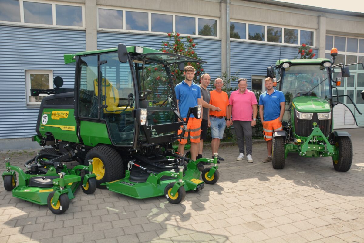 Teublitz modernisiert Fuhrpark für Grünflächenpflege