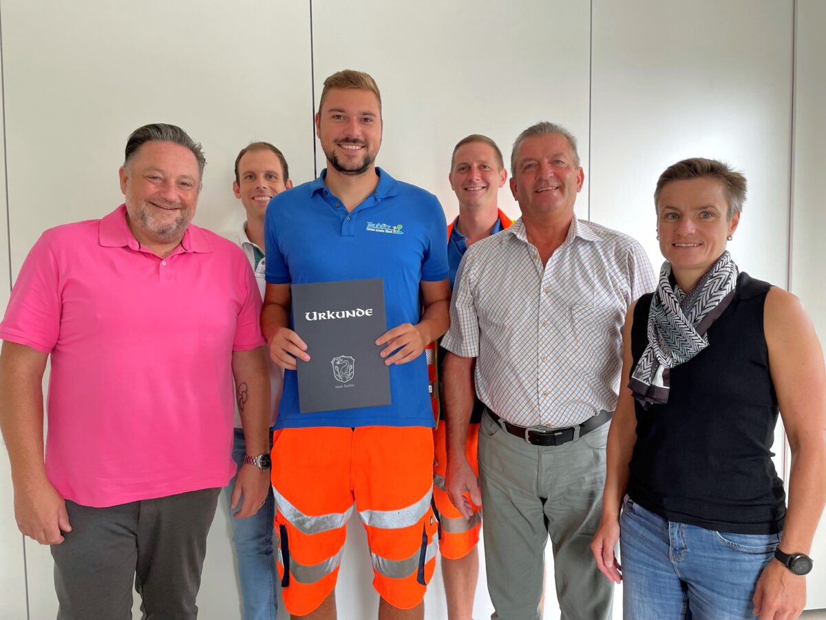 Kagerer: Vom Mitarbeiter zum Abwasserprofi in Teublitz