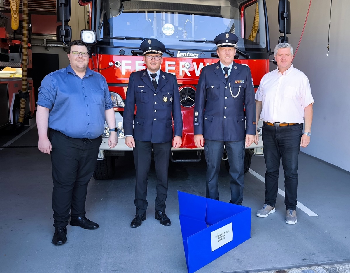 Wasserschlucker: Ein innovatives Pilotprojekt bei der Feuerwehr Eschenbach